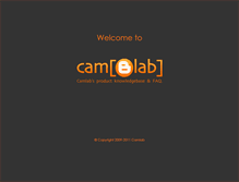 Tablet Screenshot of camblab.info